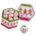 Boules de Noël Multicouleur Polyfoam Ø 7,5 cm Bonhomme en pain d'épices (14 Unités)