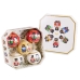 Bolas de Natal Multicolor Polyfoam Soldado Ø 7,5 cm (5 Unidades)