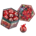 Kerstballen Multicolour Polyfoam Ø 7,5 cm (14 Stuks)