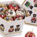 Christmas Baubles Multicolour Polyfoam Soldier Ø 7,5 cm (14 Units)