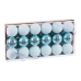 Kerstballen Blauw Plastic Ø 5 cm (18 Stuks)