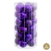 Kerstballen Lila Plastic Ø 6 cm (30 Stuks)