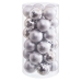 Boules de Noël Rouge Plastique Ø 6 cm (30 Unités)