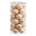 Kerstballen Gouden Plastic Ø 6 cm (30 Stuks)