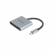 Hub USB Dicota D32063 100 W Argenté