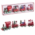 Christmas bauble Multicolour Train 25,5 X 7,5 X 3 CM