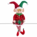 Kerstversiering Rood Groen Elf 30 x 8 x 56 cm