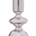 Candelabro Argentato Cristallo Natale 9 x 9 x 28 cm