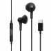 Auriculares com microfone Cool Preto