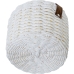 Conjunto de Cestos Alexandra House Living 03818 Branco vime Rotim Fibra natural (3 Unidades)