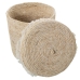 Set med kurve Alexandra House Living 03782 Brun flet Spanskrør Naturlig fiber (3 enheder)