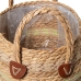 Conjunto de Cestos Alexandra House Living 03787 Castanho vime Rotim Fibra natural (3 Unidades)