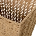 Conjunto de Cestos Alexandra House Living 03852 Castanho Madeira Rotim Fibra natural (6 Unidades)