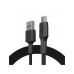 Cabo USB para micro USB Green Cell KABGC20 Preto 1,2 m