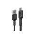 Cable USB a micro USB Green Cell KABGC23 Negro 30 cm