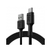 Adaptador USB a USB-C Green Cell KABGC22 Negro 1,2 m