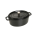 Casserolepan met deksel Zwilling Cocotte Zwart Gietijzer