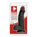 Dildo realist Captain Red TPE Negru 23 cm