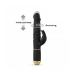 Dubbele Stimulatie Vibrator Dorcel DOR213 Zwart