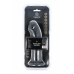 Realistic Dildo Virgite R27 Black 21 cm