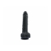 Realistyczne dildo Virgite R9 Czarny 19 cm