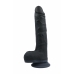 Dildo realist Virgite R10 Negru 21 cm