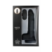 Realistyczne dildo Virgite R14 Czarny 23 cm