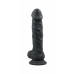 Dildo Realista Virgite R23 Preto 20 cm