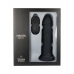 Dildo realist Virgite R15 Negru 16,5 cm