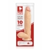 Realistic Vibrator Captain Red Natural 31 cm