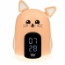 Reloj Despertador Bigben Salmón Gato