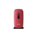 Telefono Cellulare Panasonic KX-TU446EXR Rosso Rosso Granato