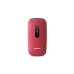 Telefono Cellulare Panasonic KX-TU446EXR Rosso Rosso Granato