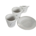 Set van Kopje met Schotel DKD Home Decor (Refurbished A)