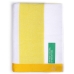 Beach Towel Benetton BE041 Yellow 160 x 90 cm (90 x 160 cm)