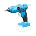 Hotmeltpistool Koma Tools Blauw Zwart 19,5 x 6,8 x 19,4 cm