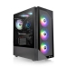 ATX Semi-toren doos THERMALTAKE View 200 TG ARGB Zwart