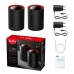 Amplificador Wifi Cudy M3000(2-PACK)-BLACK Vermelho Preto/Vermelho RJ45 Ethernet WAN Wi-Fi