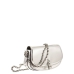 Bolso Bandolera Michael Kors MILA Plateado 21 x 13 x 6 cm