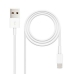 Cable Lightning NANOCABLE 10.10.0401 Blanco