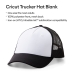 Casquette personnalisable pour plotter de découpe Cricut TRUCKER