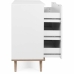 Cajonera Scandinavian Blanco 79,8 x 40 x 86,5 cm