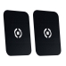 Suporte para telemóveis Celly GHOSTPLATE01BK Preto Alumínio (2 Unidades)