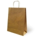 Papperskasse Fama Brun Med handtag 125 g/m² 26 x 10 x 35 cm (25 antal)