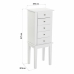 Armoire Versa Miroir Bois Bois MDF (26,6 x 91,5 x 34,2 cm)