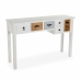 Hall Table with Drawers Versa Areti White Wood (34,5 x 70 x 48 cm)