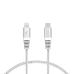 Cable USB-C a Lightning KSIX Gris