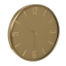 Reloj de Pared Amarillo Cristal Acero 51 x 5 x 51 cm