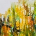 Painting Multicolour Natural Abstract 146 x 4 x 96 cm