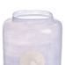 Vase Blue White Resin Crystal 15 x 9 x 31 cm